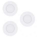 Eglo Sarja 3x Fueva-Z upotettu valkoinen Ø8.5 - TW - Zigbee, Bluetooth Eglo Sarja 3x Fueva-Z upotettu valkoinen Ø8.5 - TW - Zigbee, Bluetooth