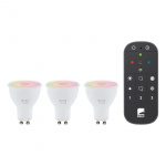 Eglo 3x GU10-sarja, kaukosäädin - RGB + TW - Zigbee, Bluetooth Eglo 3x GU10-sarja, kaukosäädin - RGB + TW - Zigbee, Bluetooth