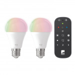Eglo Sarja 2x E27 A60, kaukosäädin - RGB + TW - Zigbee, Bluetooth Eglo Sarja 2x E27 A60, kaukosäädin - RGB + TW - Zigbee, Bluetooth