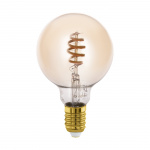 Eglo E27 G95 spiraali, keltainen - TW - Zigbee, Bluetooth Eglo E27 G95 spiraali, keltainen - TW - Zigbee, Bluetooth