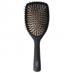Parsa KERATIN CARE & SHINE PADDLE BRUSH - Musta - L