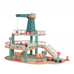 Egmont Toys Puinen autotalli nosturilla - (511049)