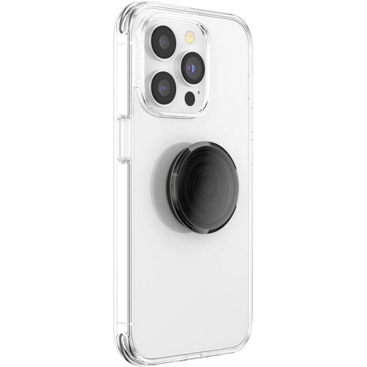 PopSockets Matkapuhelimenpidike PopGrip Original Translucent Black Smoke PopSockets Matkapuhelimenpidike PopGrip Original Translucent Black Smoke