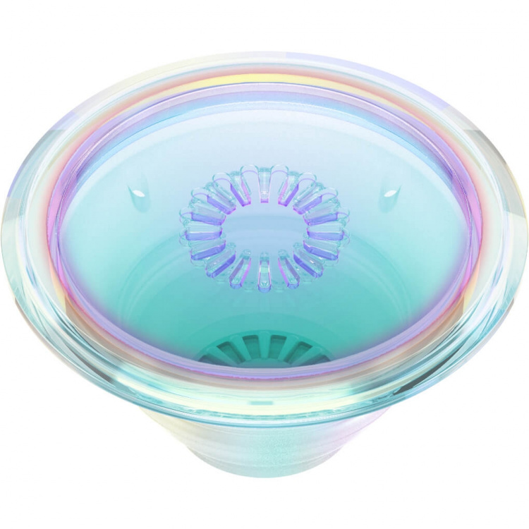 PopSockets Matkapuhelimenpidike PopGrip Original Clear Iridescent PopSockets Matkapuhelimenpidike PopGrip Original Clear Iridescent