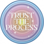 PopSockets Puhelimen Ote Trust The Process Alkuperäinen PopGrip PopSockets Puhelimen Ote Trust The Process Alkuperäinen PopGrip