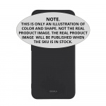 Onsala Mobiilikuori Samsung A36 5G Takapuoli Silikonituntumalla Kierrätetty Musta