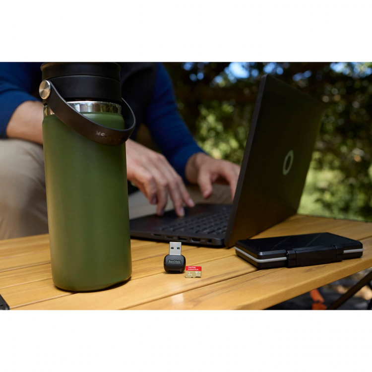 SanDisk MicroSDXC Extreme Plus 2TB UHS-I Sovittimen Kanssa