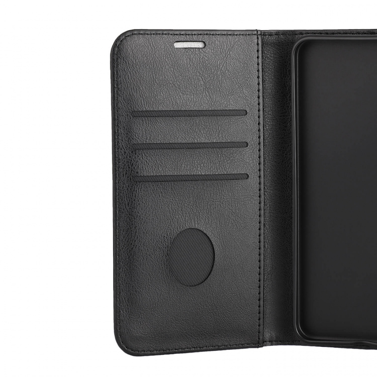 Radicover PUhelinkotelo Samsung S25 5G Flipcover Anti Radi RFID 3 Korttia Musta PU Radicover PUhelinkotelo Samsung S25 5G Flipcover Anti Radi RFID 3 Korttia Musta PU