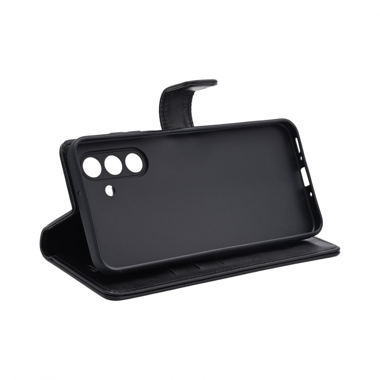 Radicover PUhelinkotelo Samsung A26 5G Flipcover Anti Radi RFID 3 Korttia Musta PU Radicover PUhelinkotelo Samsung A26 5G Flipcover Anti Radi RFID 3 Korttia Musta PU