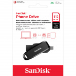 SanDisk USB-muistitikku Phone Drive Android 512gb