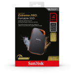 SanDisk Kannettava SSD Extreme PRO 4TB Jopa 2000MB/s SanDisk Kannettava SSD Extreme PRO 4TB Jopa 2000MB/s