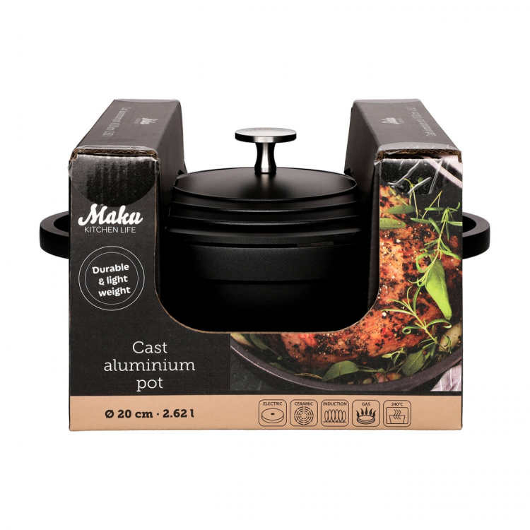 Maku Kattila Valettu Alumiini 20cm Maku Kattila Valettu Alumiini 20cm