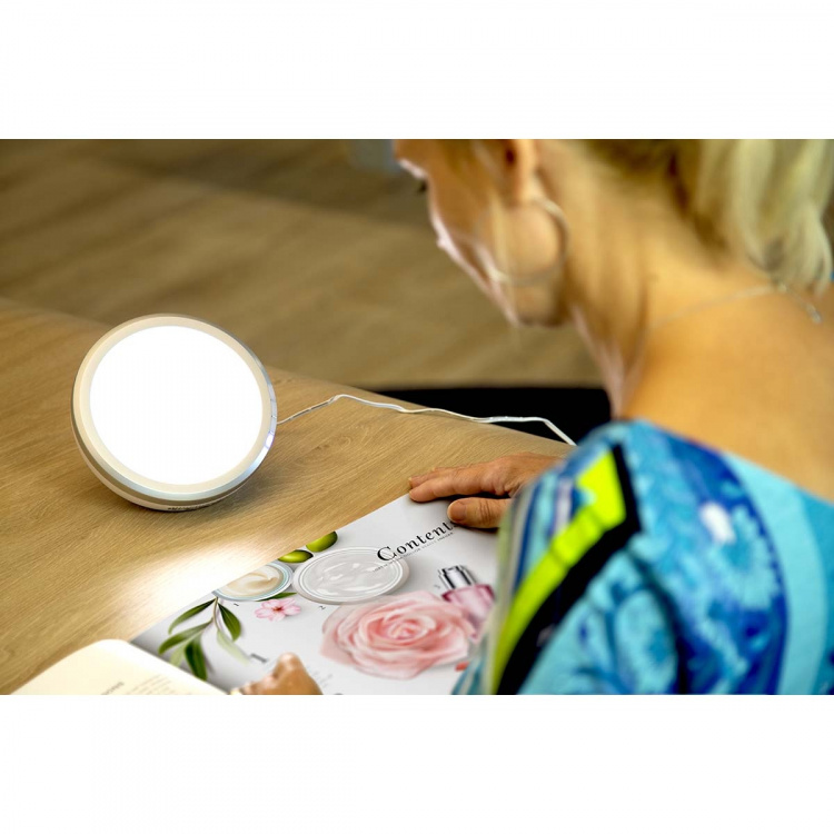 Fysic Energialamppu / valohoitolamppu Valkoinen/hopea