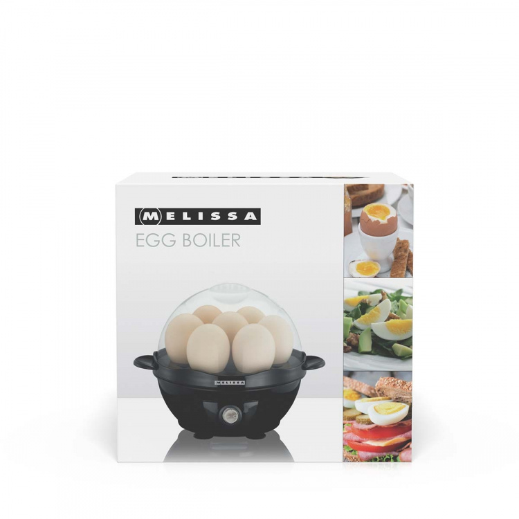 MELISSA Munankeitin 7 Munalle Läpinäkyvä 360W Musta