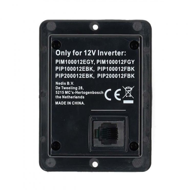 Nedis Invertterin Kaukosäädin | 6.00 m | RJ12 | Musta