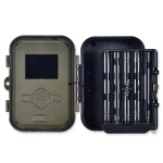 Nedis Riistakamera | 4K@10fps | 50 MPixel | 8 MPixel CMOS | IP65 | Musta heijastamaton infrapuna | Yökuvaus | Katselukulma: 100 ° | Liiketunnistin | Tunnistuskulma: 120 ° | Tunnistusalue: 25 m | Näytön koko: 2.4  Nedis Riistakamera | 4K@10fps | 50 MPixel | 8 MPixel CMOS | IP65 | Musta heijastamaton infrapuna | Yökuvaus | Katselukulma: 100 ° | Liiketunnistin | Tunnistuskulma: 120 ° | Tunnistusalue: 25 m | Näytön koko: 2.4