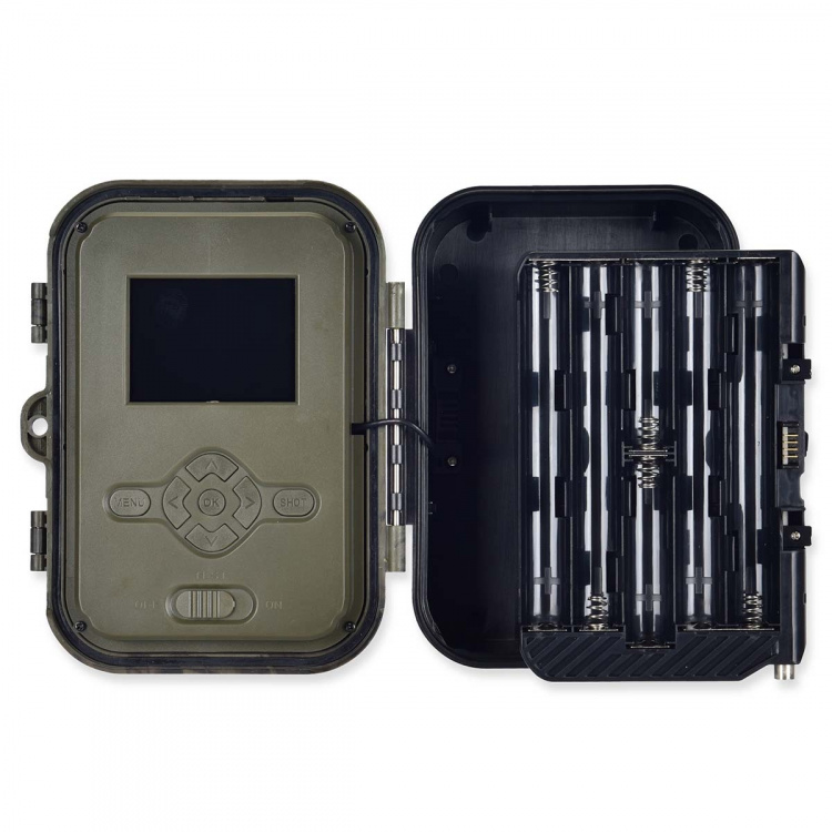 Nedis Riistakamera | 4K@10fps | 50 MPixel | 8 MPixel CMOS | IP65 | Musta heijastamaton infrapuna | Yökuvaus | Katselukulma: 100 ° | Liiketunnistin | Tunnistuskulma: 120 ° | Tunnistusalue: 25 m | Näytön koko: 2.4  Nedis Riistakamera | 4K@10fps | 50 MPixel | 8 MPixel CMOS | IP65 | Musta heijastamaton infrapuna | Yökuvaus | Katselukulma: 100 ° | Liiketunnistin | Tunnistuskulma: 120 ° | Tunnistusalue: 25 m | Näytön koko: 2.4