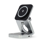 Nedis Langaton laturi | 3-in-1 | 2.5 / 5 / 15 W | LED-merkkivalo käytössä | Sisältää kaapelin | USB-A / USB-C™ | 1.50 m