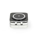 Nedis Langaton laturi | 3-in-1 | 2.5 / 5 / 15 W | LED-merkkivalo käytössä | Sisältää kaapelin | USB-A / USB-C™ | 1.50 m