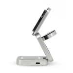 Nedis Langaton laturi | 3-in-1 | 2.5 / 5 / 15 W | LED-merkkivalo käytössä | Sisältää kaapelin | USB-A / USB-C™ | 1.50 m