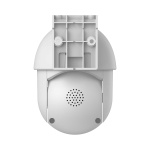 Nedis SmartLife Ulkokamera | Wi-Fi | Spotlight | 3MP Full HD 1296p | Kääntö/kallistus | IP65 | MicroSD (ei sisälly) / Onvif / Pilvipalvelutallennus (valinnainen) | 5 V DC | Liiketunnistimella | Yökuvaus | Valkoinen