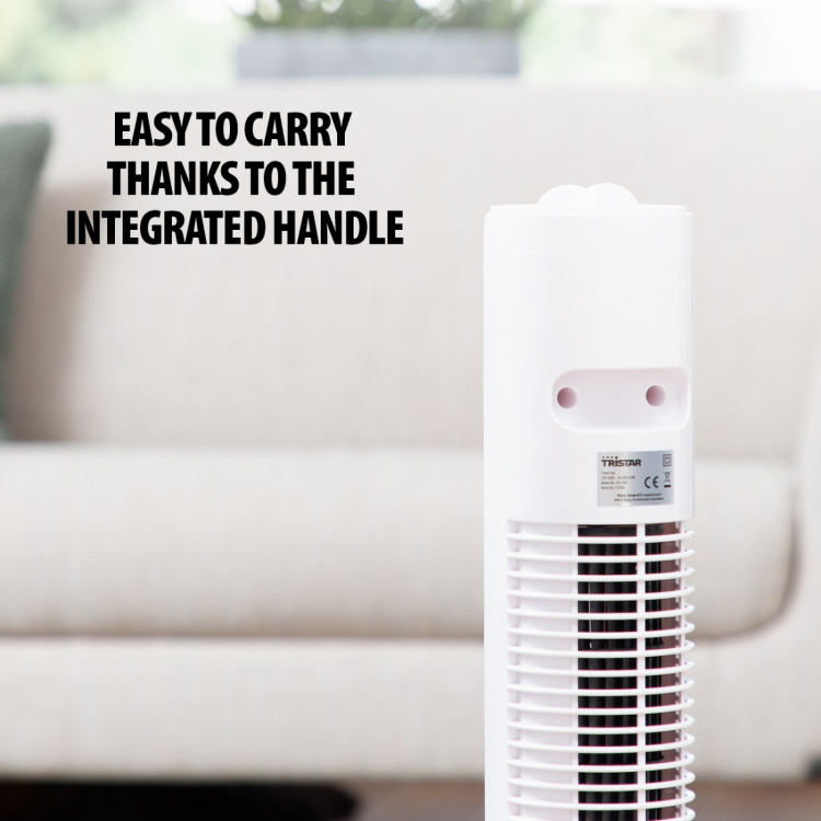 Tristar Pelarfläkt med timer