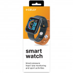 Celly Trainerbeat Smartwatch med två armband Svart + Orange