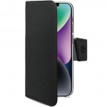 Celly Wally Wallet Case iPhone SE 4 Svart