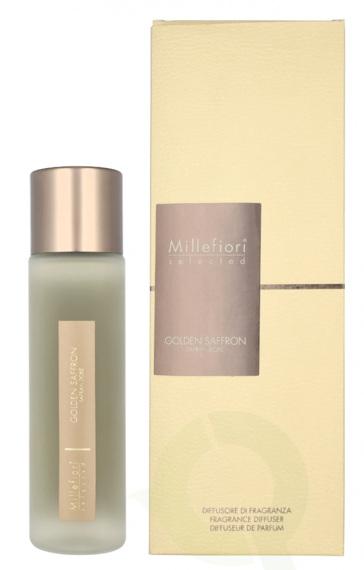Millefiori Milano Selected Stick Diffuser Refill 350 ml Golden Saffron