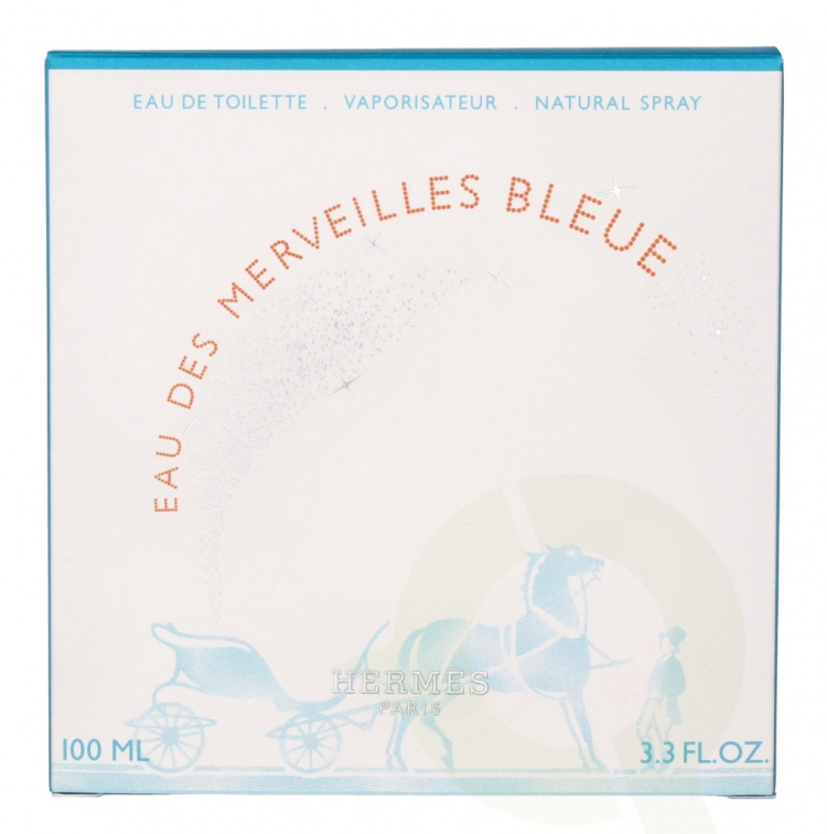 Hermes Eau Des Merveilles Bleue Edt Spray 100 ml