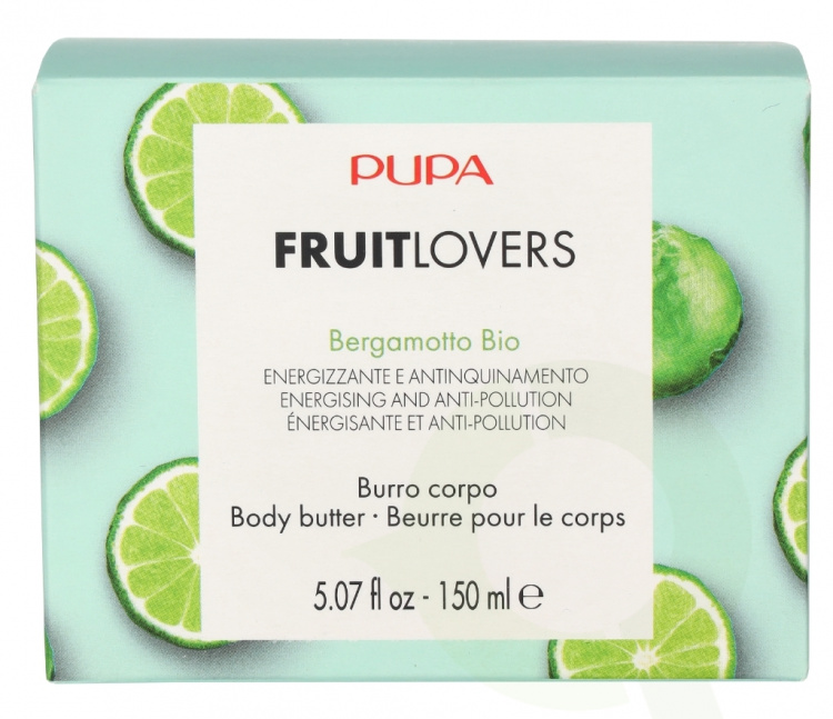 Pupa Milano Pupa Fruit Lovers Body Cream Fruit Lover Creme Corps 150 ml Bergamotto