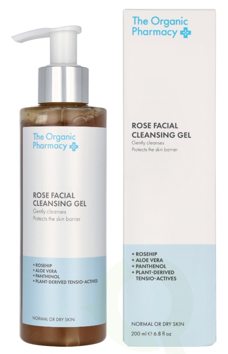 The Organic Pharmacy Rose Facial Cleansing Gel 200 ml
