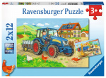 Ravensburger Kovaa työtä 2x12p - 07616