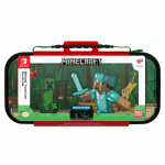 PDP Gaming Travel Case Plus GLOW - Minecraft Forest Battle -metsätaistelu