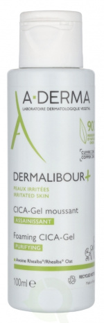 A-Derma Dermalibour+ Foaming Cica-Gel 100 ml For Irritated Skin