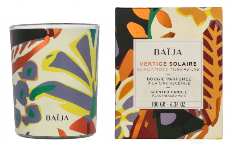 Baija Paris Baija Vertige Solaire Scented Candle 180 g Bergamot Tuberosa