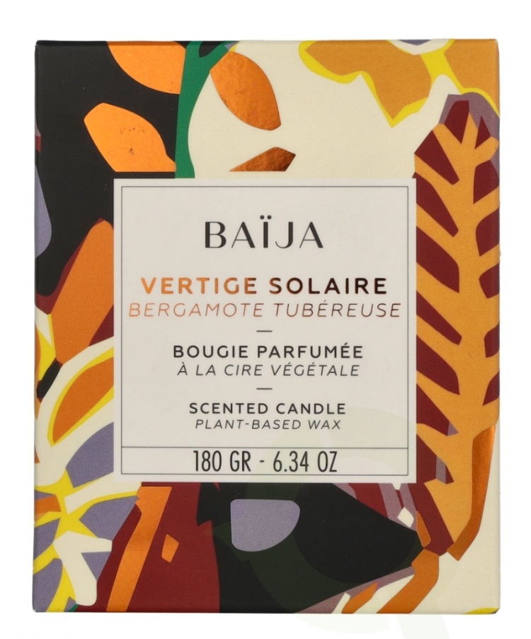 Baija Paris Baija Vertige Solaire Scented Candle 180 g Bergamot Tuberosa