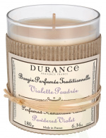 Durance Powdered Violet Candle 180 g