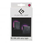 FLOATING GRIP Vaaleanpunainen LED-langan valo - Lisää FLOATING GRIP®-kiinnikkeeseen
