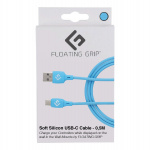 FLOATING GRIP 0,5M silikoni USB-C-kaapeli (sininen) FLOATING GRIP 0,5M silikoni USB-C-kaapeli (sininen)