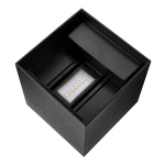 Nordlux Milda kubi Seinävalaisin Musta