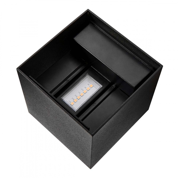 Nordlux Milda kubi Seinävalaisin Musta