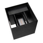 Nordlux Milda kubi Seinävalaisin Musta