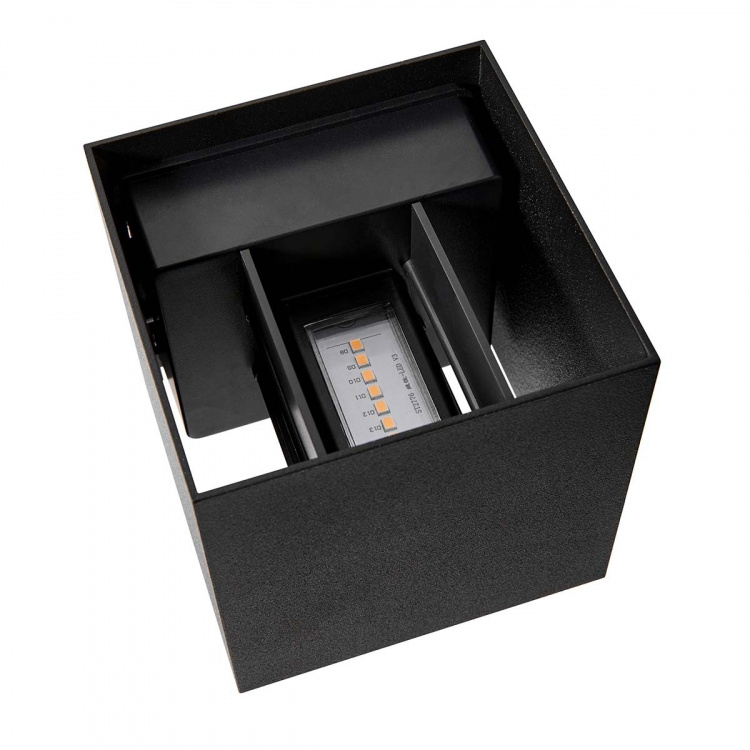 Nordlux Milda kubi Seinävalaisin Musta