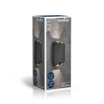 Nordlux Nico Square 22 seinävalaisin Musta