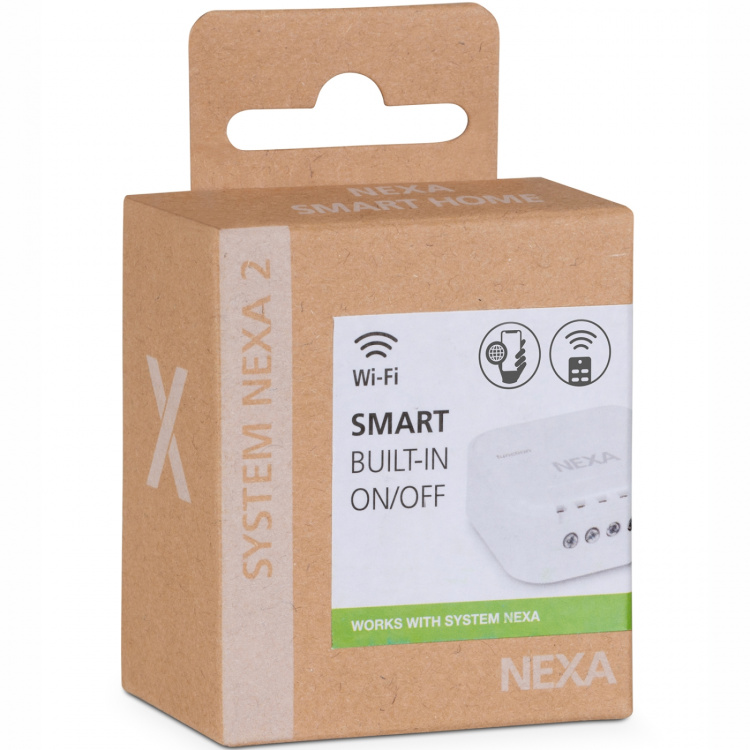 Nexa WBR-01 Smart Built-in Receiver On/Off 1800W System Nexa 2 WiFi/433