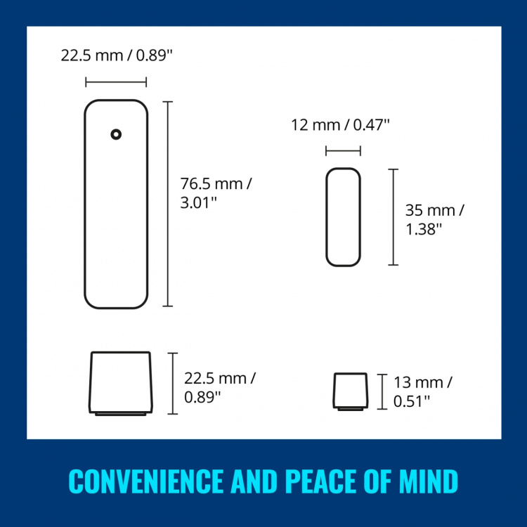 WiZ WiFi Smart Kontaktsensor 1-pack