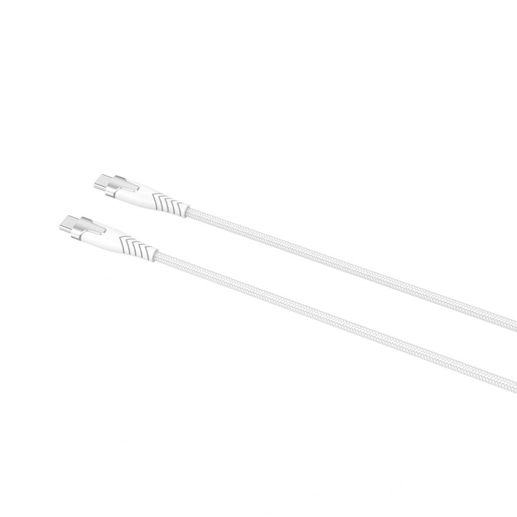 Gear Kevlar-kaapeli Pro Usb-C 2.0 Metallikuorella Valkoinen 1.5m