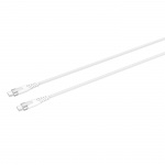 Gear Kevlar-kaapeli Pro Usb-C 2.0 Metallikuorella Valkoinen 1.5m