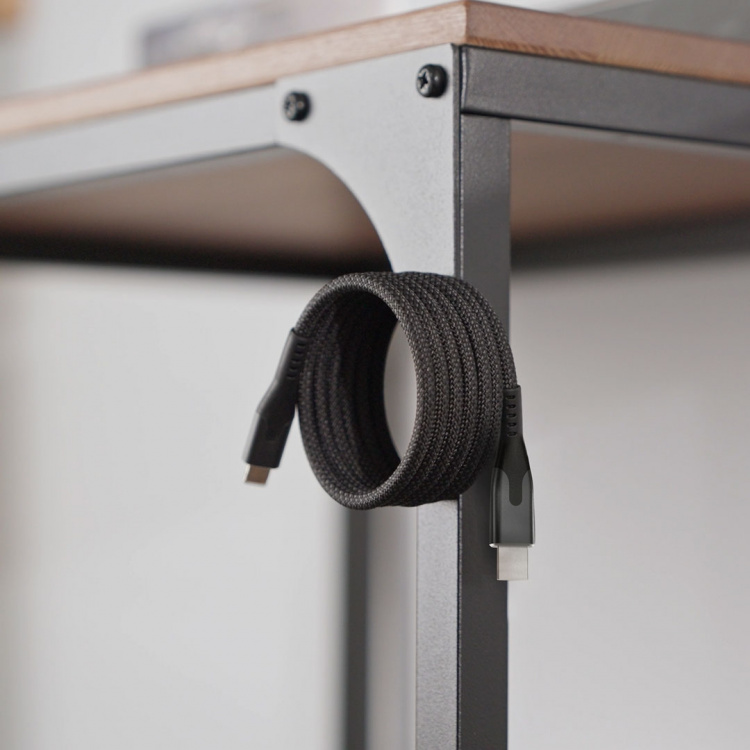 STATIK Magneettikaapeli Magstack Pro USB-C USB-C:hen Musta 2m